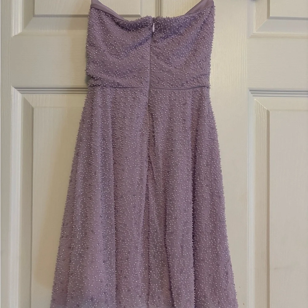 Oh Polly Purple Cowl Neck Sundress - Picture 3 of 3
